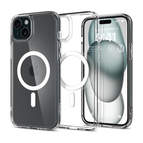 spigen ultra hybrid mag iphone 16 pro 6.3 transparent