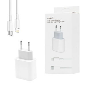 ecobox ładowarka bezprzewodowa do apple watch cable magsafe usb + ładowarka sieciowa usb 1a biała