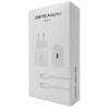ecobox ładowarka sieciowa 3,6a 25w typ-c pd biała + kabel typ-c - typc pd dc03 ta800
