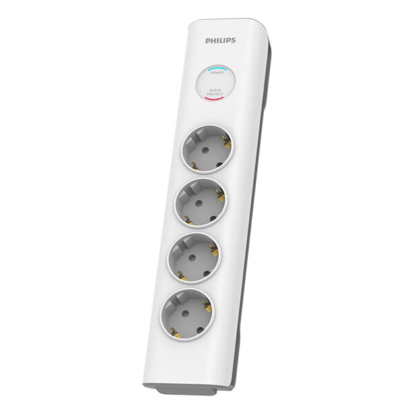 przedłużacz sieciowy philips listwa zasilająca biała 4 gniazda schuko 2m spn7040wa/58