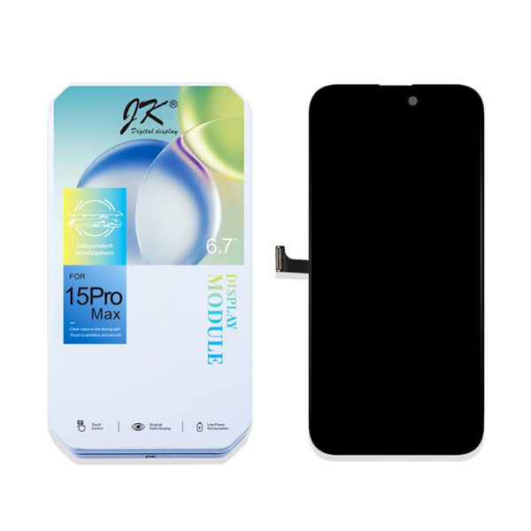 moduł wyświetlacz lcd iphone 15 pro max jk ekran dotykowy dotyk box