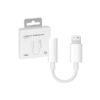 ecobox adapter lightning do mini jack 3,5mm iphone przejściówka biały j-002