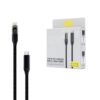 ecobox kabel szybkiego ładowania usb pd typ-c do lightning 27w czarny usb3.0