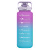 trusty butelka sportowa / motywacyjna bidon refill fioletowo-niebieski 2000ml