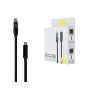 denmen kabel usb wzmacniany oplot micr czerwony 1m d02v