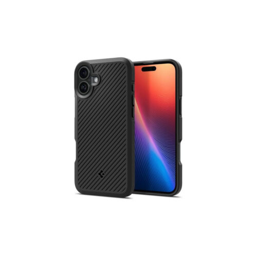 etui spigen core armor iphone 16 6,3' pro matt black czarny pokrowiec