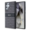 dkny pc/tpu repeat pattern tonal stripe case for samsung s24 ultra czarny