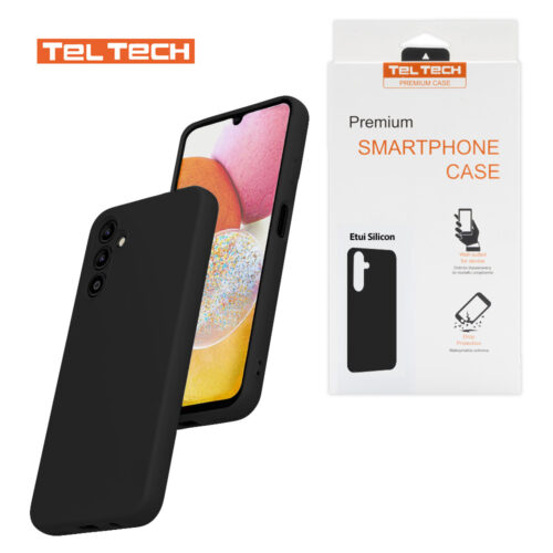 teltech nakładka silicon case do samsung galaxy s25 plus czarna
