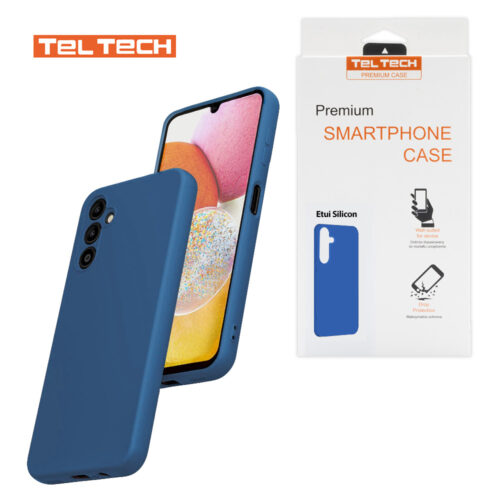 teltech nakładka silicon case do samsung galaxy s25 niebieska