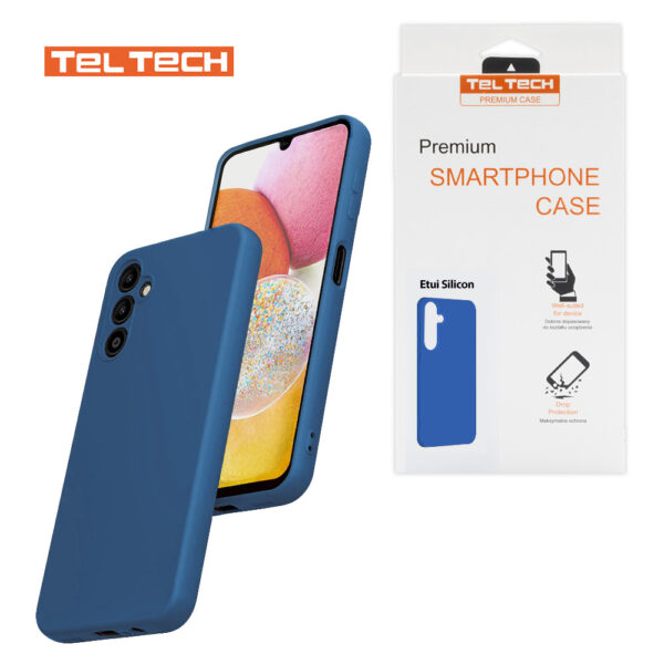 teltech nakładka silicon case do samsung galaxy s25 ultra niebieska