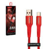 somostel kabel usb - microusb 3.6a 30w 1m quick charge qc3.0 czerwony sms-bw06
