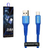 somostel kabel usb - microusb 3.6a 30w 1m quick charge qc3.0 niebieski powerline sms-bw06