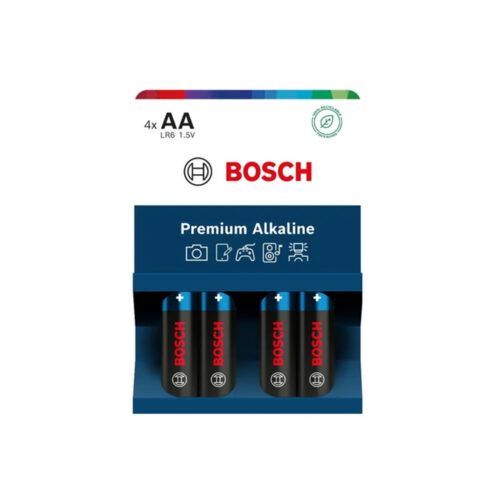 bateria bosch 4szt aa premium alkaline lr6pa4b/00