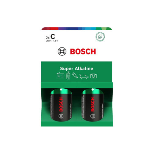 bateria bosch 2szt c super alkaline lr14sa2b/00
