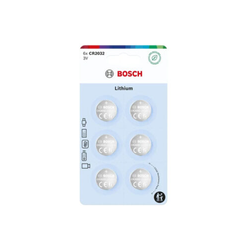 bateria bosch 6szt cr2032 lithium cr2032b6/00