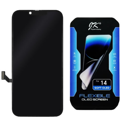 moduł wyświetlacz lcd iphone 14 jk soft ekran dotykowy dotyk box