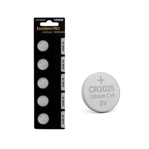 bateria litowa excellent pro cr2025 5szt. 3v