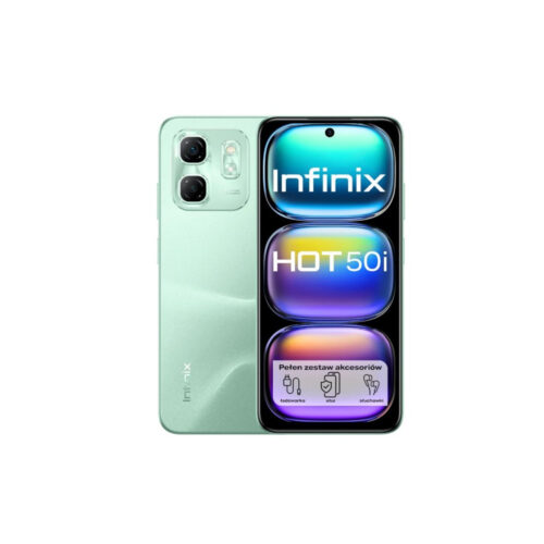infinix smartfon hot 50i zielony 4/128 gb