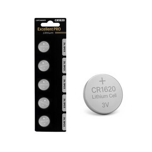 bateria litowa excellent pro cr1620 5szt. 3v