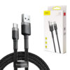 kabel usb do usb-c baseus cafule 2a 3m szaro-czarny