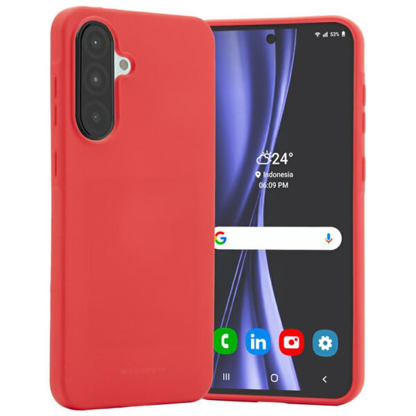 mercury etui case soft do samsung galaxy a56 nakładka czerwony