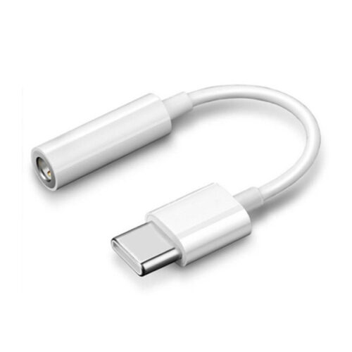 teltech adapter hf usb typ-c na jack 3,5 adapter słuchawek typ c przejściówka biały new chip (s24) digital audio