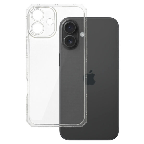 etui antishock 1,5mm do iphone 16 przeźroczysty nakładka plecki transparent back case