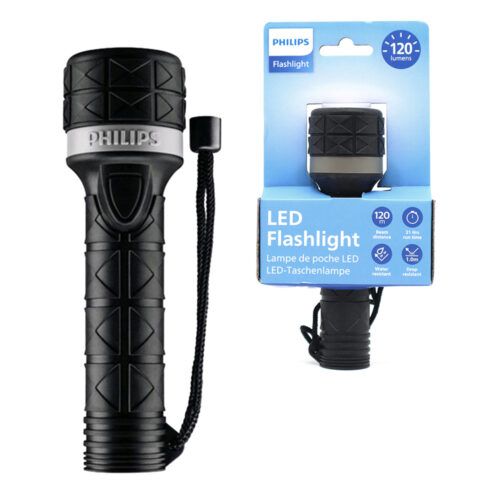 latarka philips rubber led 2 x aa phil-sfl5200/10