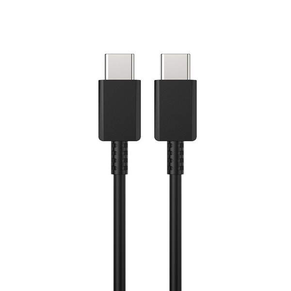 economy kabel usb pd typ-c - typ-c 3a 60w 1m power delivery pd czarny