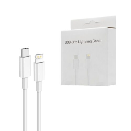 ecobox kabel usb pd typ-c - lightning 20w 1m box