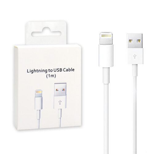 ecobox kabel usb do iphone 5s 8-pin biały md818zm/a lightning 1m box appx