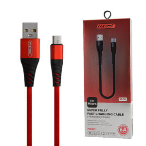 nafumi kabel usb micro 5a niebieski 5000mah quick charger qc 3.0 30cm nfm-a30