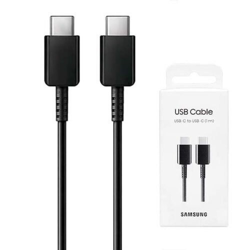 samsung kabel usb pd typ-c do typ-c 3a czarny usb-c 1m ep-da705