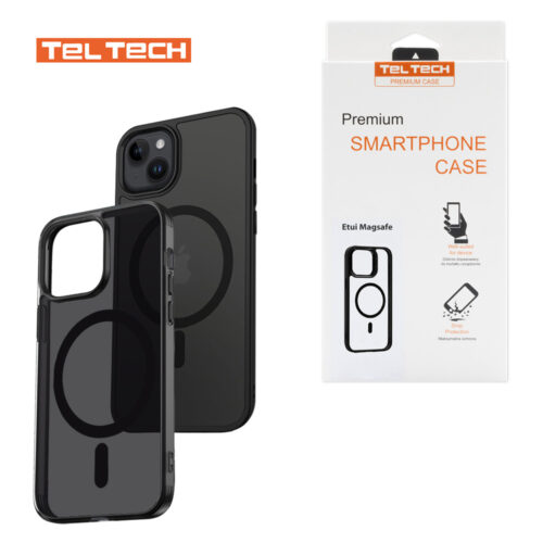 teltech nakładka magsafe case do iphone 13 / 14 czarny