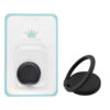 uchwyt telefonu stojak flat uniwersalny vega czarny ring holder black