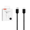 kabel usb iphone do typ-c 5a 20w somostel czarny 5000mah power delivery 1.2m pd sms-bt10 fast usb-c