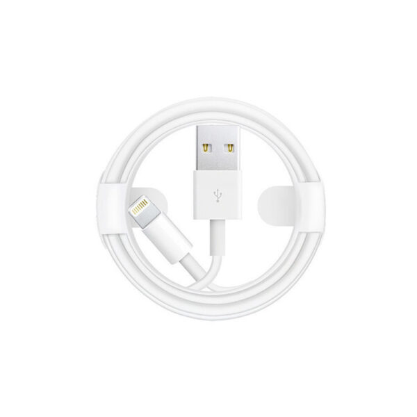 economy kabel usb do iphone 2a 12w biały lightning 1m tray