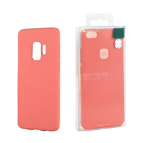 mercury soft feeling iphone 12 pro max różowy etui nakładka back cover case jelly 6,7 cala