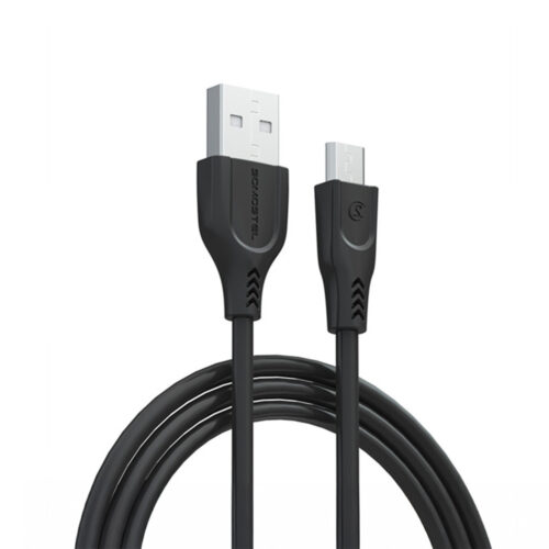 kabel usb micro somostel 30w czarny quick charge sms-a89 1m