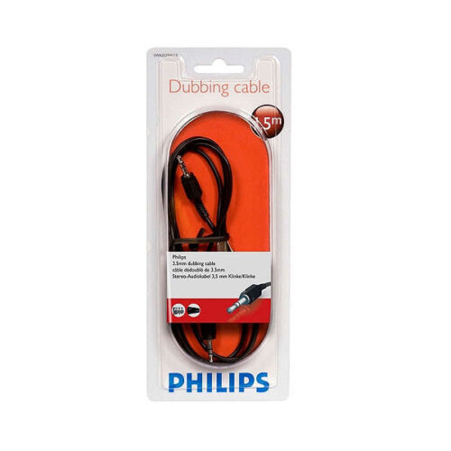kabel stereo 1,5m philips jack do jack 3,5 cala phil-swa2529w/10