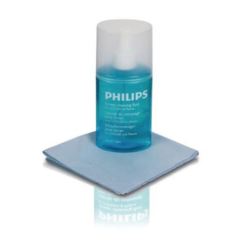 zestaw do czyszczenia ekranów philips płyn + ścierka phil-svc1116b/10