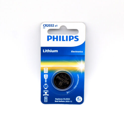 bateria philips pastylkowa cr2032 litowa blister 1szt phil-cr2032/01b lithium