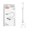 somostel adapter hf usb typ c - usb typ c + zasilanie biały sms-bz06