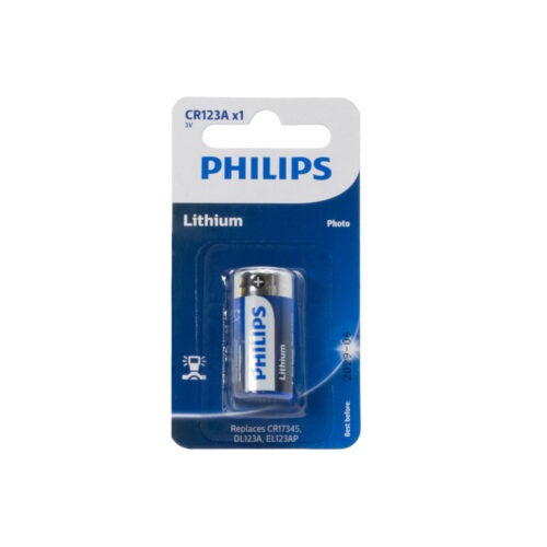philips bateria litowa cr123a 3v phil-cr123a/01b