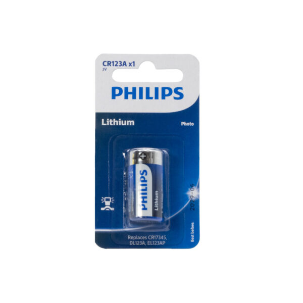 philips bateria litowa cr123a 3v phil-cr123a/01b