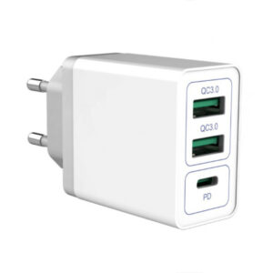 ecobox ładowarka sieciowa pax typ-c 25w led pd biała