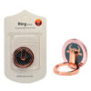 uchwyt telefonu stojak gold uniwersalny vega ring holder blue