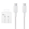ecobox kabel usb typ-c do typ-c 3a 1m biały pd usb-c
