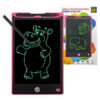 trusty tablet do rysowania 8,8 cala + rysik graficzny różowy