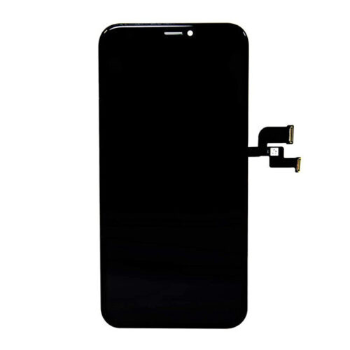 moduł wyświetlacz oled + digitizer iphone xs czarny ekran dotykowy digi dotyk lcd refurbished